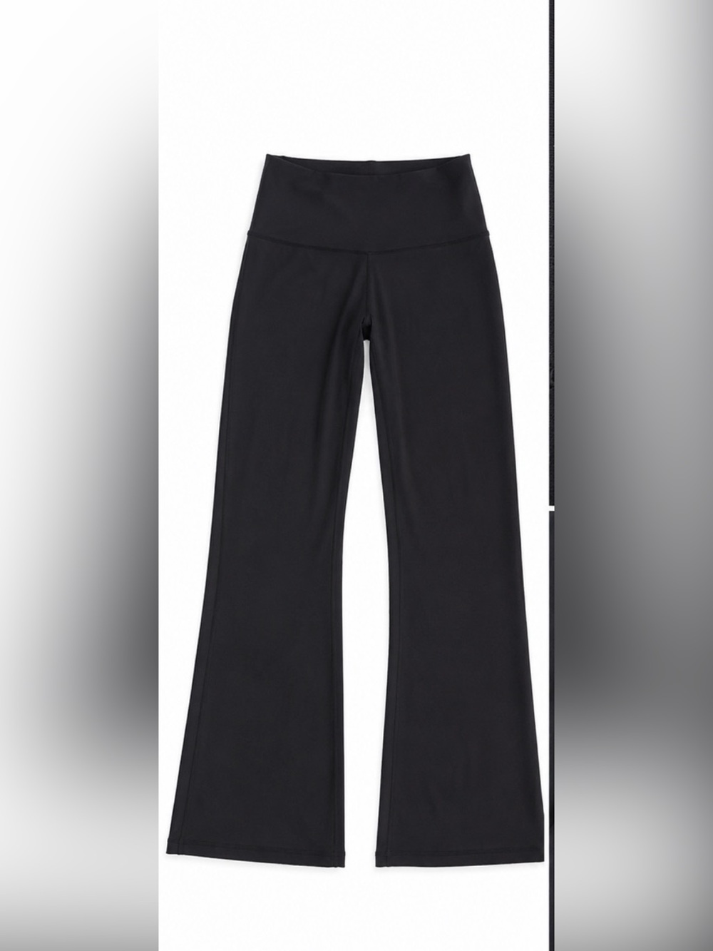 Zella Black Performance Leggings with Subtle Logo Large